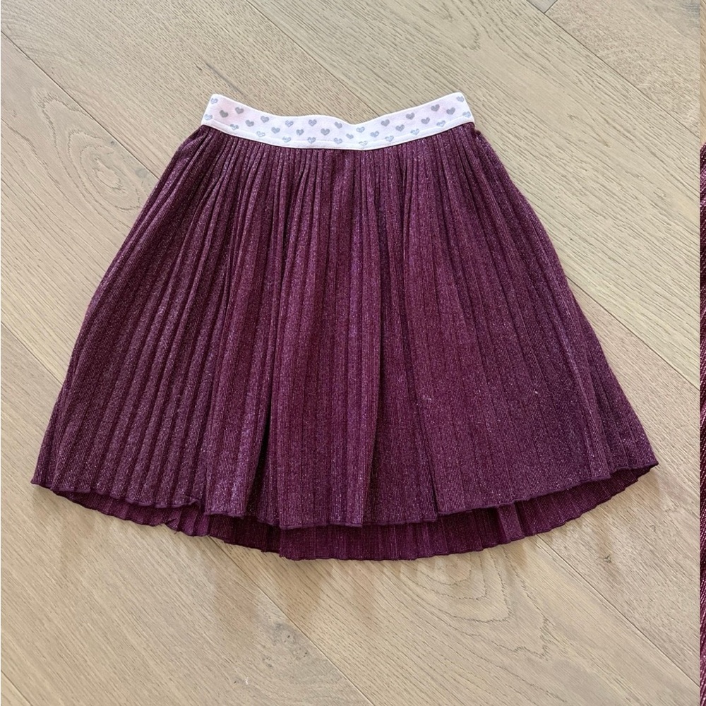 Cat & Jack Purple maroon toddler girls skirt - summer school spring fall clothes